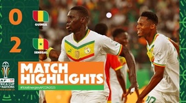 CAN: Guiné-Conakri 0 - 2 Senegal (2023)