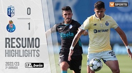 Liga Portugal Bwin: Vizela 0 - 1 FC Porto (2022-2023)