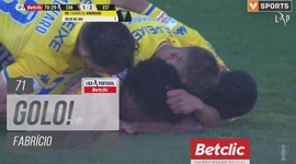 Liga Portugal Betclic: Desp. Chaves vs Estoril, Golo 1-2 Fabrício (2023-2024)