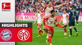 Bundesliga: Bayern München 8 - 1 Mainz (2023-2024)