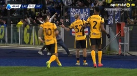 Serie A: Lazio vs Inter, Golo 0-2 F. Dimarco (2024-2025)