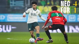 Eredivisie League: NEC 4 - 1 Fortuna Sittard (2024-2025)