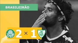 Brasileirão: Palmeiras 2 - 1 América-MG (2022)