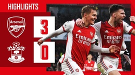 Premier League: Arsenal 3 - 0 Southampton (2021-2022)