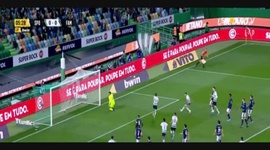Liga Portugal Bwin: Sporting (1-0) Famalicão, Golo Sarabia (g.p.), 6m (2021-2022)