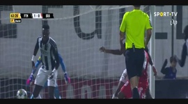 Liga Portugal Bwin: Portimonense (1-1) Sp. Braga, Golo Iuri Medeiros (g.p.), 65m (2022-2023)