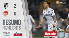 Liga Portugal Betclic: V. Guimarães 2 - 0 Santa Clara (2024-2025)