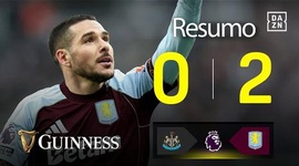 Premier League: Newcastle 0 - 2 Aston Villa (2025-2026)