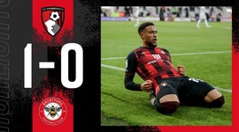 Championship: AFC Bournemouth 1 - 0 Brentford (2020-2021)