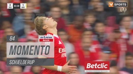 Liga Portugal Betclic: Benfica vs Arouca, Jogada Schjelderup, 84' (2024-2025)