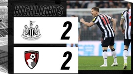 Premier League: Newcastle 2 - 2 AFC Bournemouth (2023-2024)