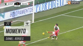 Taça de Portugal Generali Tranquilidade: Sporting vs Santa Clara, Jogada Daniel Borges, 77' (2024-2025)
