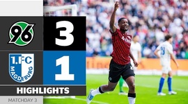 2. Bundesliga: Hannover 96 3 - 1 1. FC Magdeburg (2025-2026)