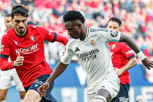 Espanha: Real Madrid deixa dois pontos em Pamplona e fica com a liderança ameaçada