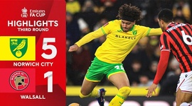 FA Cup: Norwich 5 - 1 Walsall (2025-2026)