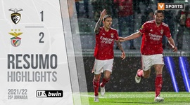 Liga Portugal Bwin: Portimonense 1 - 2 Benfica (2021-2022)