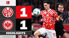 Bundesliga: Mainz 1 - 1 Frankfurt (2024-2025)