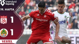 Super Ligi: Sivasspor 1 - 1 Alanyaspor (2024-2025)