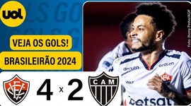 Brasileirão: Vitória 4 - 2 Atlético-MG (2024)