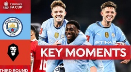FA Cup: Man City 8 - 0 Salford City (2024-2025)