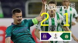 Liga Europa: Anderlecht 2 - 1 Ferencvaros (2024-2025)