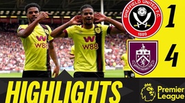 Premier League: Sheffield Utd 1 - 4 Burnley (2023-2024)