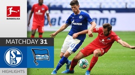 Bundesliga: Schalke 04 1 - 2 Hertha Berlin (2020-2021)