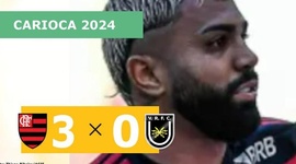 Campeonato Carioca: Flamengo 3 - 0 Volta Redonda (2024)