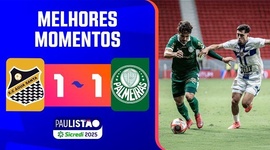 Campeonato Paulista: Água Santa 1 - 1 Palmeiras (2025)