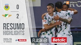 Liga Portugal Betclic: Arouca 0 - 2 Moreirense (2025-2026)