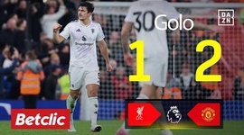 Premier League: Liverpool vs Man Utd, Golo 1-2 Maguire (2025-2026)