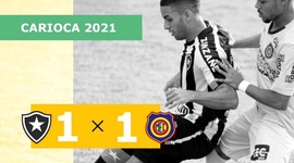 Campeonato Carioca: Botafogo 1 - 1 Madureira (2021)