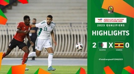 Qualificação CAN: Argélia 2 - 0 Uganda (2023)