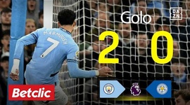 Premier League: Man City vs Leicester, Golo 2-0 Marmoush (2024-2025)