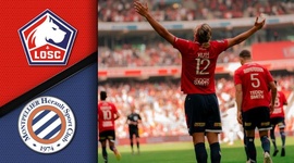 Ligue 1: Lille 1 - 0 Montpellier (2023-2024)