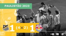 Campeonato Paulista: Água Santa 4 - 2 g.p RB Bragantino (2023)