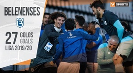 Belenenses: Os 27 golos na Liga 19/20