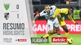 Liga Portugal Betclic: Tondela 0 - 1 V. Guimarães (2025-2026)