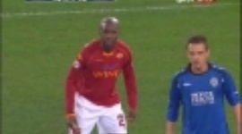 Serie A: Roma (1-0) Siena: Golo Taddei (2008-2009)