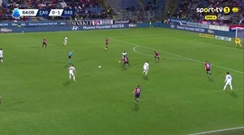 Serie A: Cagliari vs Sassuolo, Golo 0-2 A. Pinamonti (2025-2026)