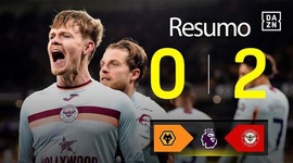 Premier League: Wolves 0 - 2 Brentford (2025-2026)