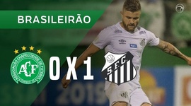 Brasileirão: Chapecoense 0 - 1 Santos (2019)
