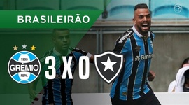 Brasileirão: Grêmio 3 - 0 Botafogo (2019)