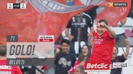 Liga Portugal Betclic: Benfica vs AVS SAD, Golo 5-0 Belotti (2024-2025)