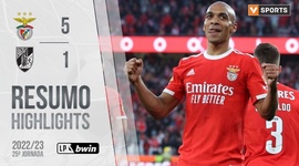Liga Portugal Bwin: Benfica 5 - 1 V. Guimarães (2022-2023)