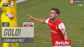 Liga Portugal Betclic: Sp. Braga vs Moreirense, Golo 1-0 Gabri Martínez (2024-2025)