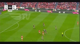 Liga Portugal Bwin: Benfica (3-0) V. Guimarães, Golo João Mário, 36m (2022-2023)