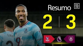 Premier League: Crystal Palace 2 - 3 Burnley (2025-2026)