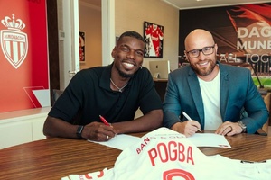 OFICIAL: Pogba assina com o Mónaco até 2027