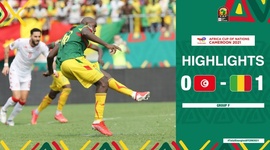 CAN: Tunísia 0 - 1 Mali (2022)